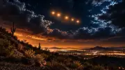 Phoenix Lights over Arizona